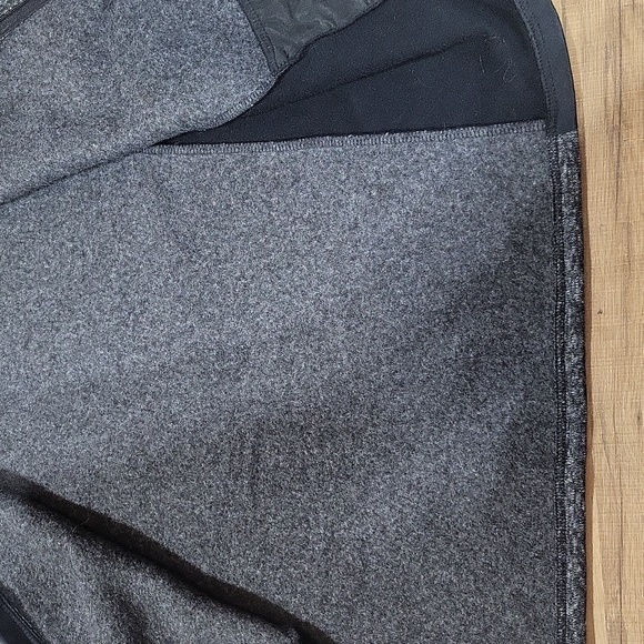 DUCKS UNLIMITED Black Gray Li Zip Fleece Jacket with Pockets -L - Picture 6 of 11